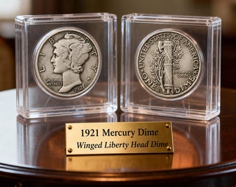 1921-D Mercury Dime Low production in the first year
