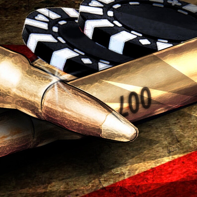 007 James Bond Martini Prints Triple Set Collector's Etsy