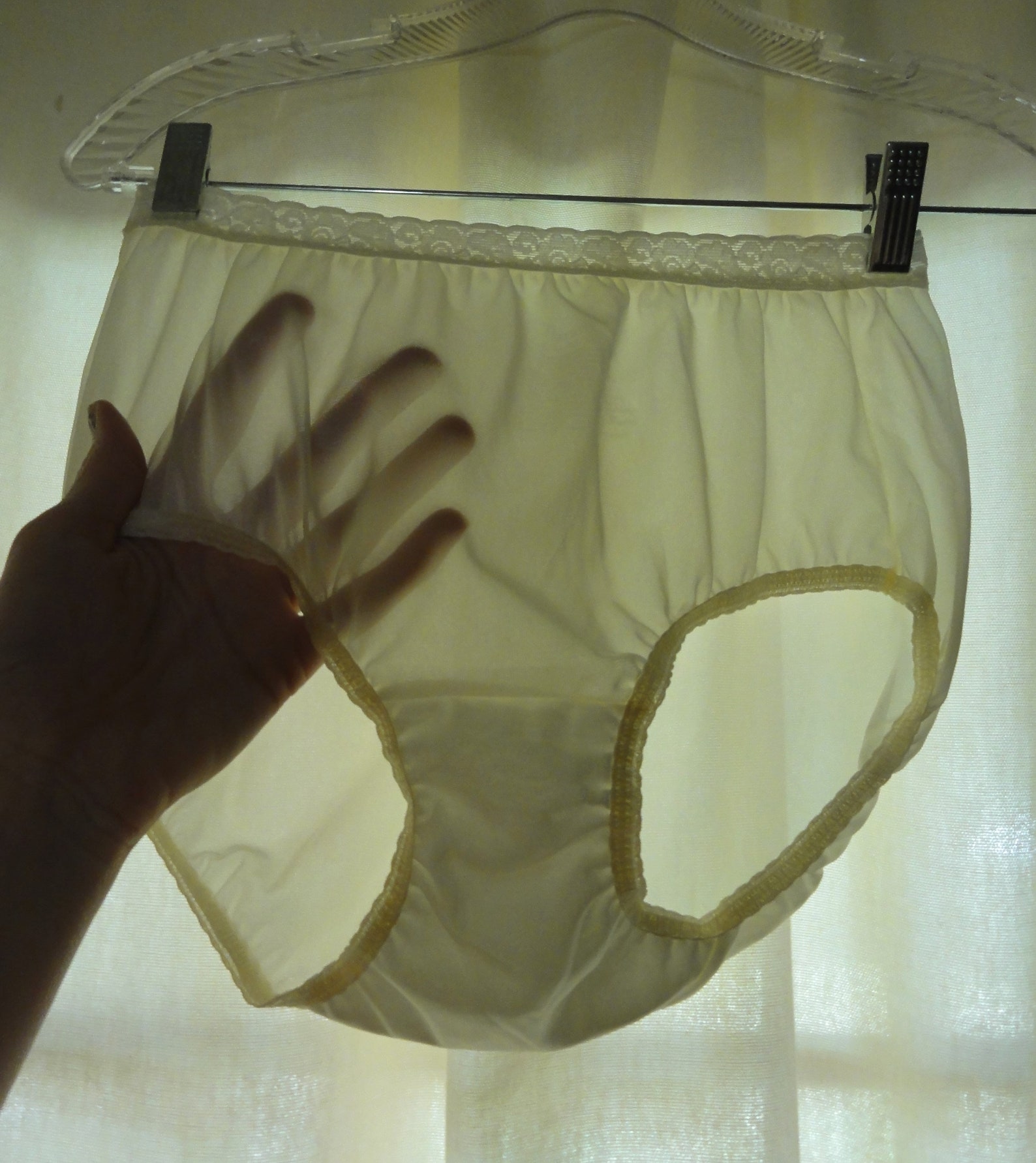 Vintage White Grandma Panty tamaño 6 pinup retro pantie breve | Etsy