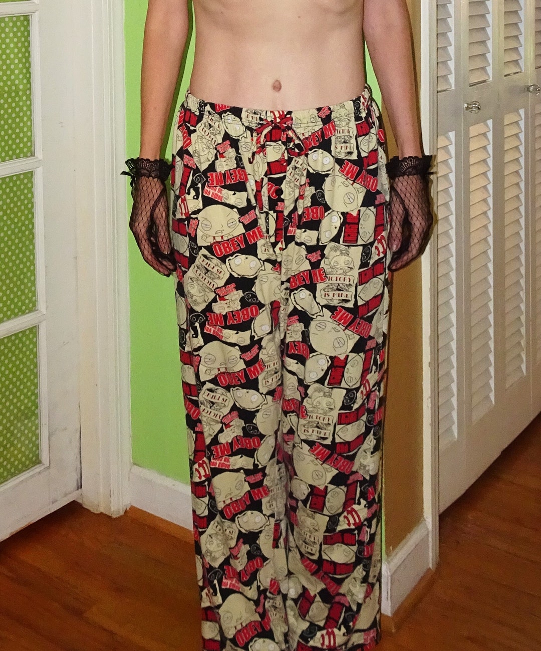 Vintage Family Guy Pajama Pants L Etsy