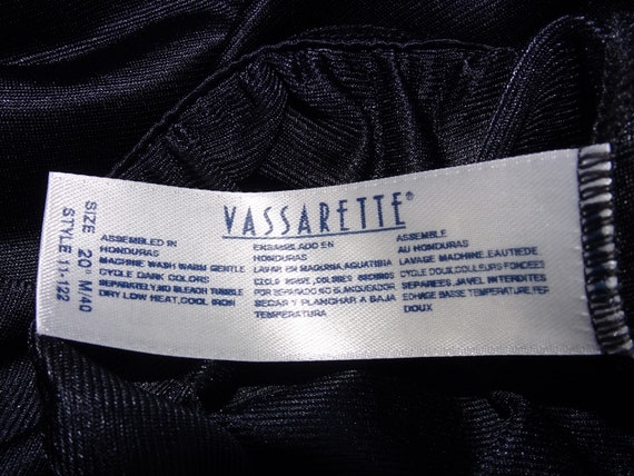 Vintage Black Vassarette Half Slip M -  Canada
