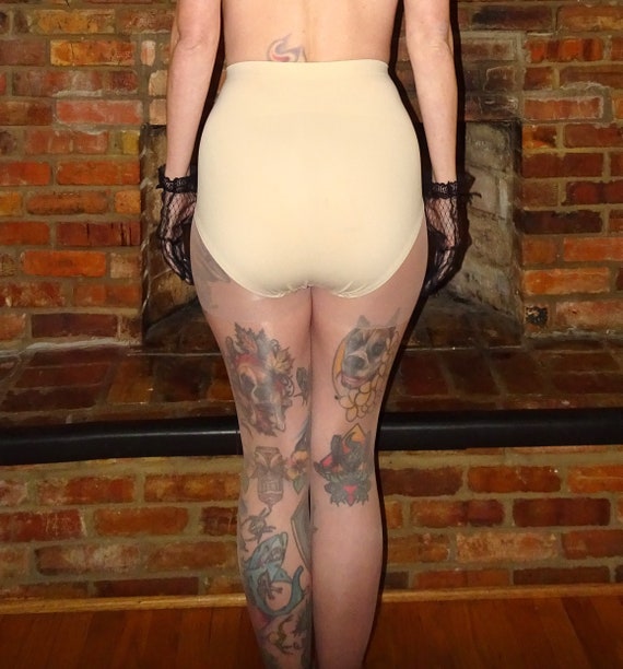 Vintage Nude High Waist Panty Girdle M - image 7
