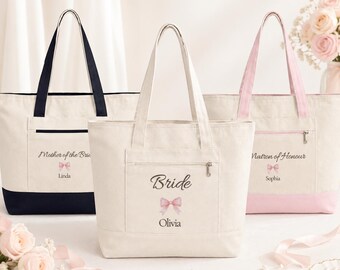 Bolso de mano personalizado para la fiesta nupcial, bolso de lona para la novia, regalo para damas de honor, bolso para la madre de la novia, bolso para la dama de honor, bolso de boda personalizado