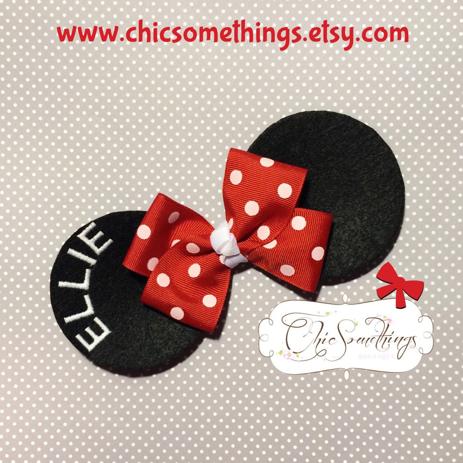 Mouse Ears Headband Baby mouse ears headband Toddler Infant Etsy