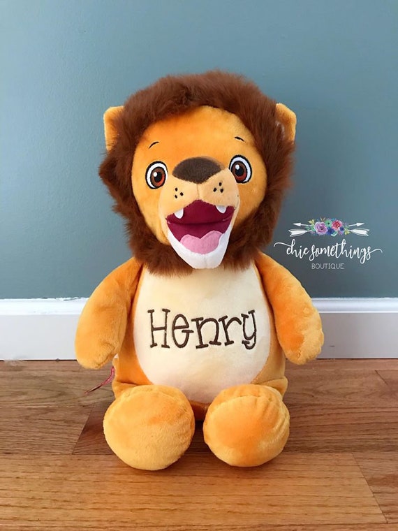 first stuffed lion