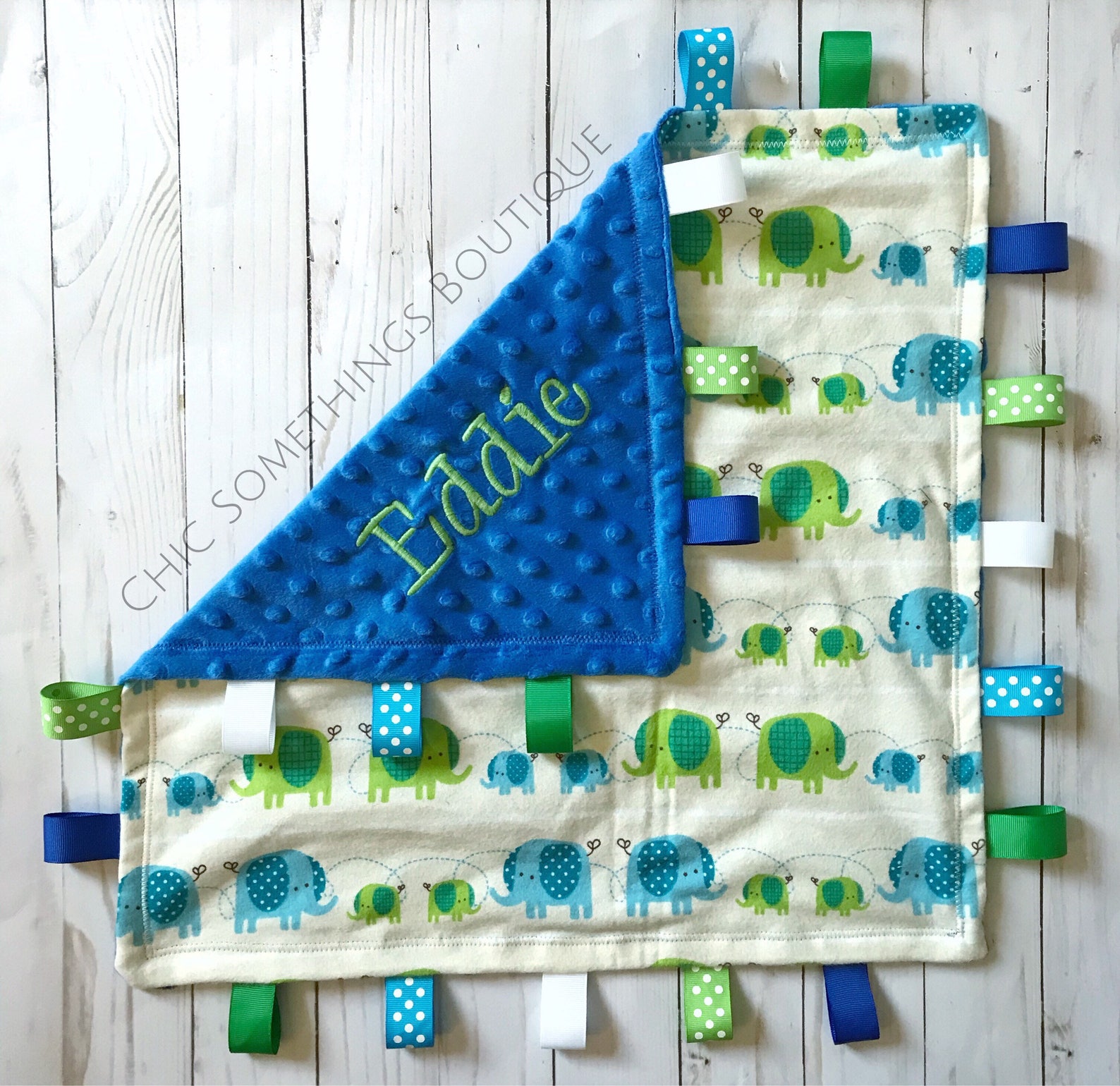 Personalized baby lovey baby lovey blanket embroidered Etsy