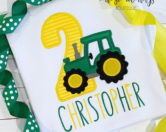 Tractor birthday shirt, tractor shirt, tractor birthday, tractor party, tractor theme, tractor shirts, baby tractor, birthday tractor shirt