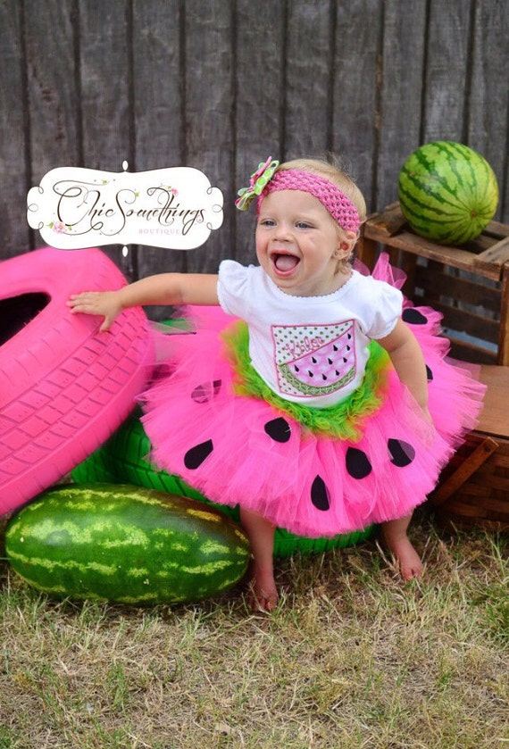 watermelon tutu dress