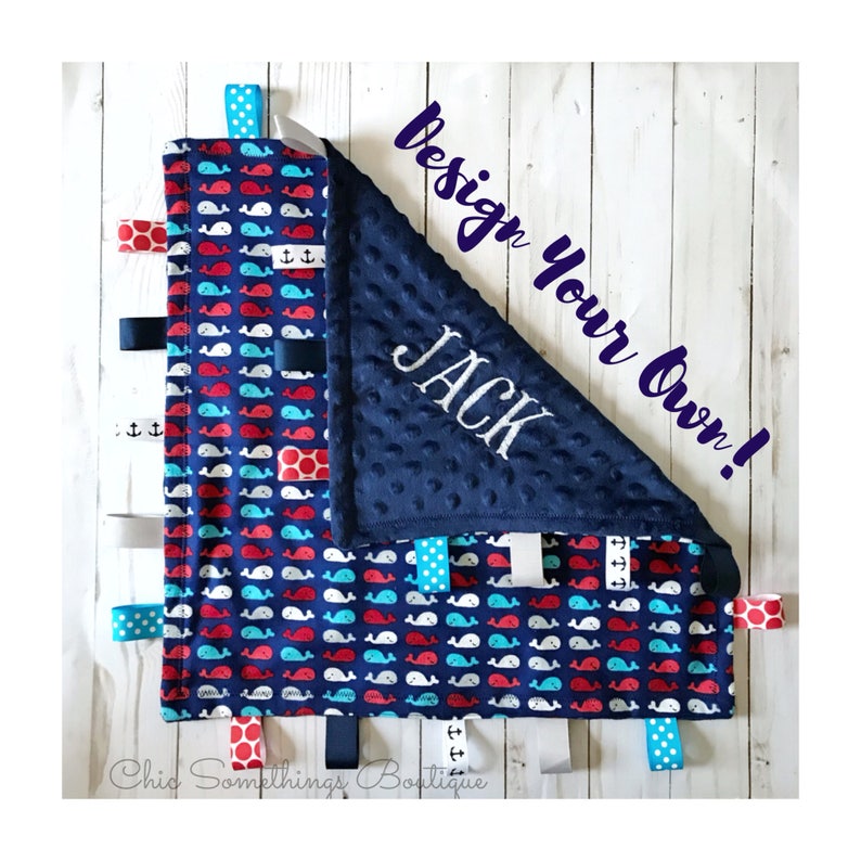 Personalized baby lovey baby lovey blanket embroidered Etsy