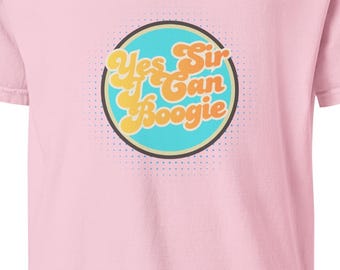 Yes Sir I Can Boogie T-shirt – Retro Disco Party T-shirt