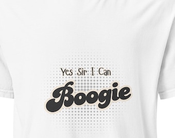 Yes Sir I Can Boogie T-shirt – Vintage Disco Dance Tee
