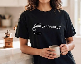 Coffeeology T-shirt – Grafisch T-shirt voor koffieliefhebbers