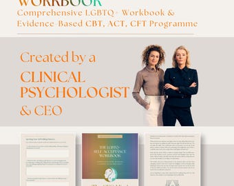LGBTQ Workbook For Self-Acceptance, Guided Sexuality Workbook