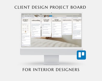 Trello: Client Design Project Board for Interior Designers