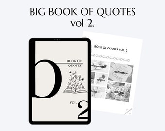 VOL 2: The Ultimate Quotes Sticker Book | Quotes for Planning Digital Sticker Collection, digital stickers, goodnotes stickers Active