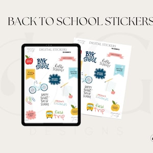 Back to School Stickers