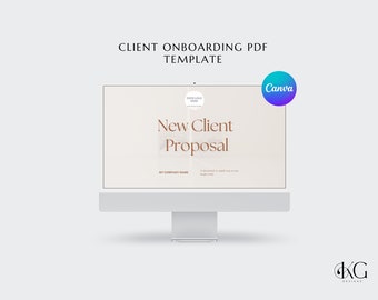 Client Onboarding PDF Template With Bonus Template | Business Template