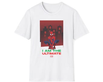 Camiseta con póster vintage de cómic de Spider-Man de Marvel, camiseta a juego para la familia de Disneyland, camiseta del parque temático Magic Kingdom WDW Epcot