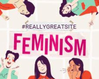 Lámina decorativa imprimible de Mujeres de la Literatura, póster literario feminista, regalo para amantes de los libros, descarga instantánea.