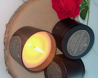 Pou Cashmere Glow: “Cashmere Glow Soy Candle | Luxury Handmade Candle | Wooden Wick Candle | 8oz Home Fragrance”