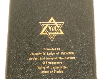 Masonic Holy Bible with Star of David