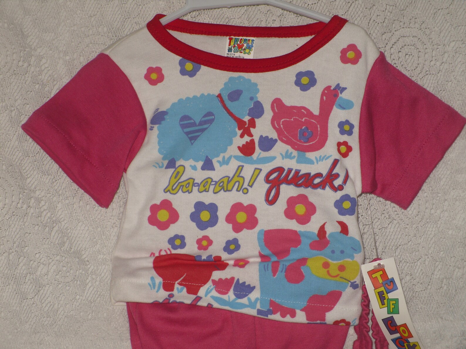 Top Pants & Headband Baby Girl Outfit 06 Months Vintage Tuff Etsy UK