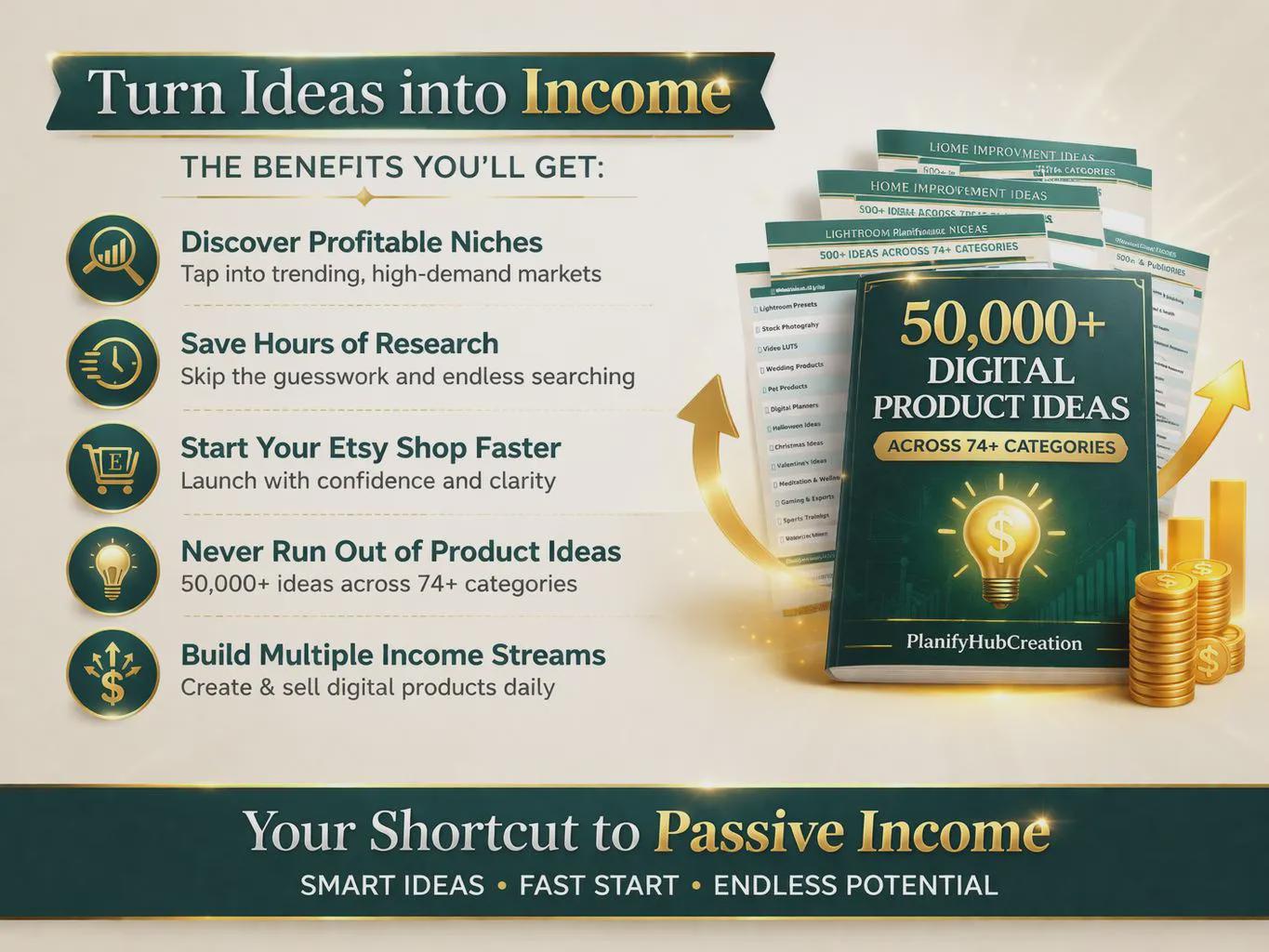 50,000 Digital Products Ideas 2026 Sell Today for Passive Income ...