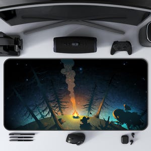Mousepad Outer Wilds | Tapete de mesa para jogos com 3 mm de espessura | Tapete para jogos Hearthian #2