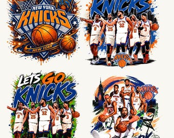 Knicks Basketball PNG, New York Basketball Design, Sports Lover Shirt Png, Game Day Shirt PNG, Basketball Fan Sublimation ( Digital Download