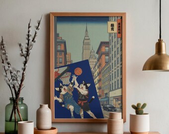 Plantilla de arte digital con IA de Canva