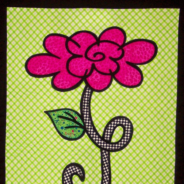 Miss Priss Pattern for Quilted Wall Hanging