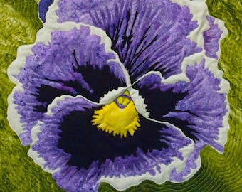 Remember Me Pansy Quilt Pattern