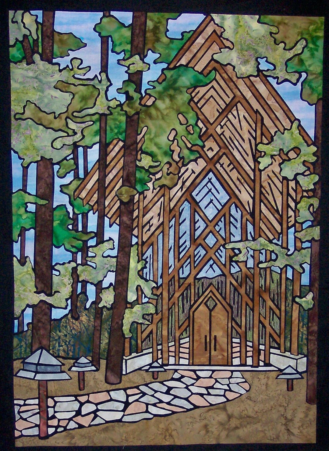 The Chapel Pattern for Quilted Wall Hanging - Etsy
