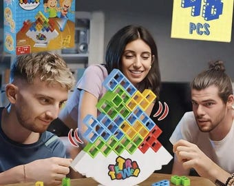 Tetra Tower 48 piezas - Juego de equilibrio para familias y niños
