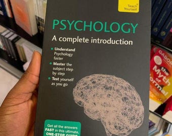 Psicología Una introducción completa por la Dra. Sandi Mann Enséñese usted mismo Serie Guía completa para comprender la mente Regalo científico Nuevo libro