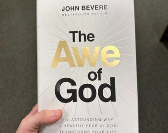 El temor de Dios por John Bevere La asombrosa manera en que un sano temor de Dios transforma tu vida Crecimiento espiritual Fe cristiana Bestseller Nuevo