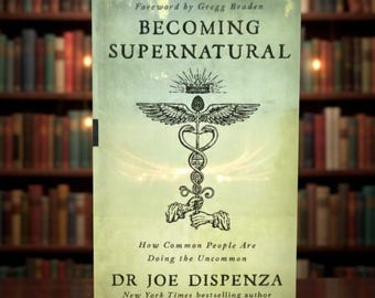 Libro "Convirtiéndose en Sobrenatural" / Dr. Joe Dispenza Libro físico / Crecimiento personal y ciencia espiritual