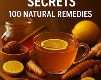 Secretos de la abuela: 100 remedios naturales, caseros, a base de hierbas y para el bienestar, curación natural. Tapa dura.