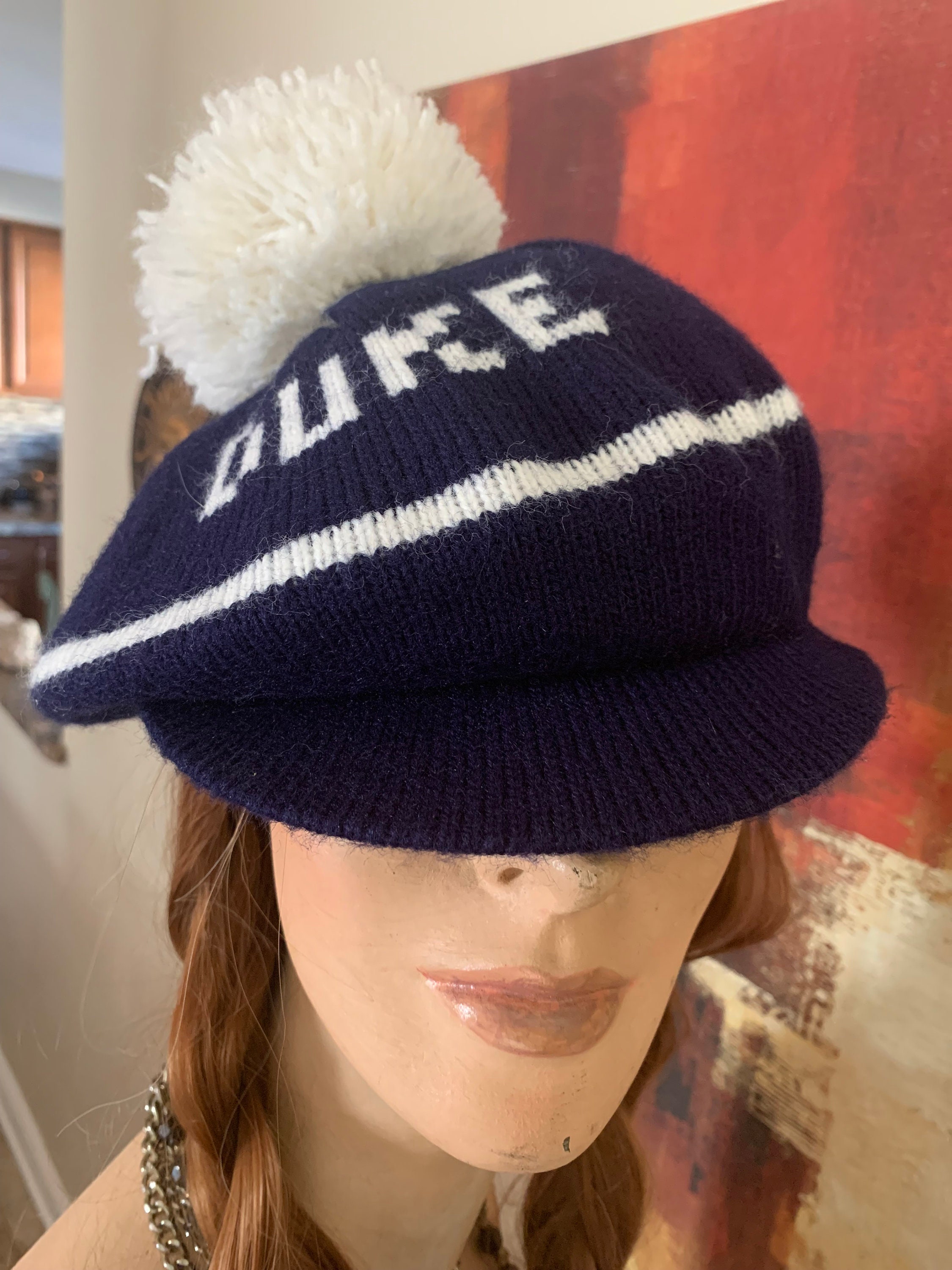 Vintage Duke Beanie / Skull Cap 