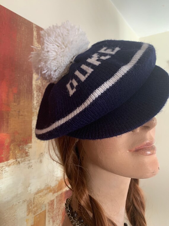 Vintage Duke Beanie / Skull Cap 