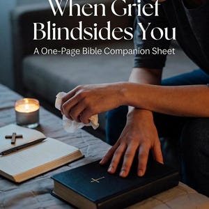 Wanneer verdriet je verblindt | Bijsluiter van één pagina bij de bijbel | Afdrukbare pdf