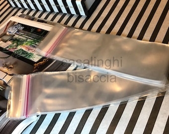 Sacs en cellophane transparent, Sacs en poly OPP autoadhésifs, Emballage pour petite entreprise, Protège-cartes