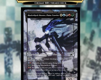 ブラックロックシューター統率者デッキ（100枚） – CromatアニメMTGプロキシ – カスタムEDHデッキ