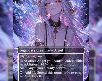 希望の泉、ジアダ プロキシ – アニメ ワイフ ボーダーレス アート – EDH コマンダー – 成人向け