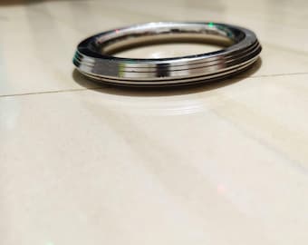 Bracelet pendjabi kada en acier inoxydable pour homme – bracelet sikh kara minimaliste
