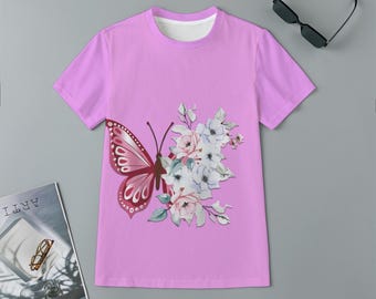 All-Over Print Children's Short-Sleeve T-Shirt | 180GSM Cotton