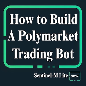 Sentinel-M Lite | Educational Python Polymarket Momentum & Order Book Simulator