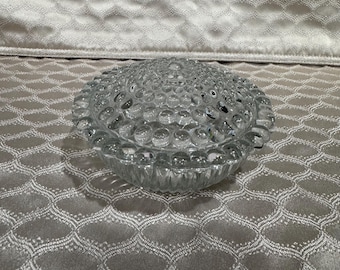 Vintage Glaslåda - Bubbelmönster