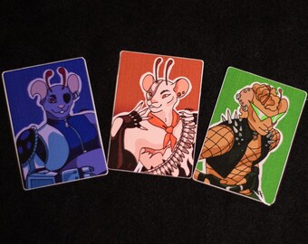 Stickers motards venus de Mars 5 x 6,5 cm