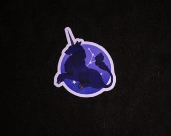 Stickers Mudicorne & Megasus Ø 6 cm